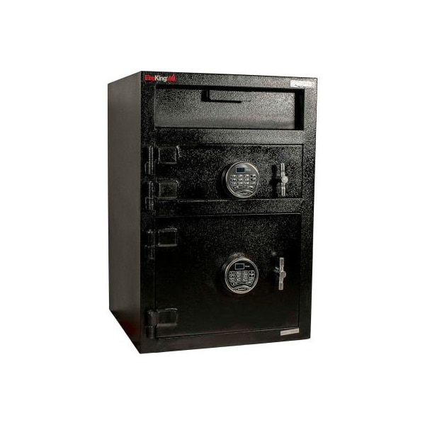 Fire King Security Products Cennox Mail Box Drop Safe MB3020-FK1 20"W x 20"D x 30"H Electronic Lock 1.35 Cu. Ft. Black MB3020-FK1 - main